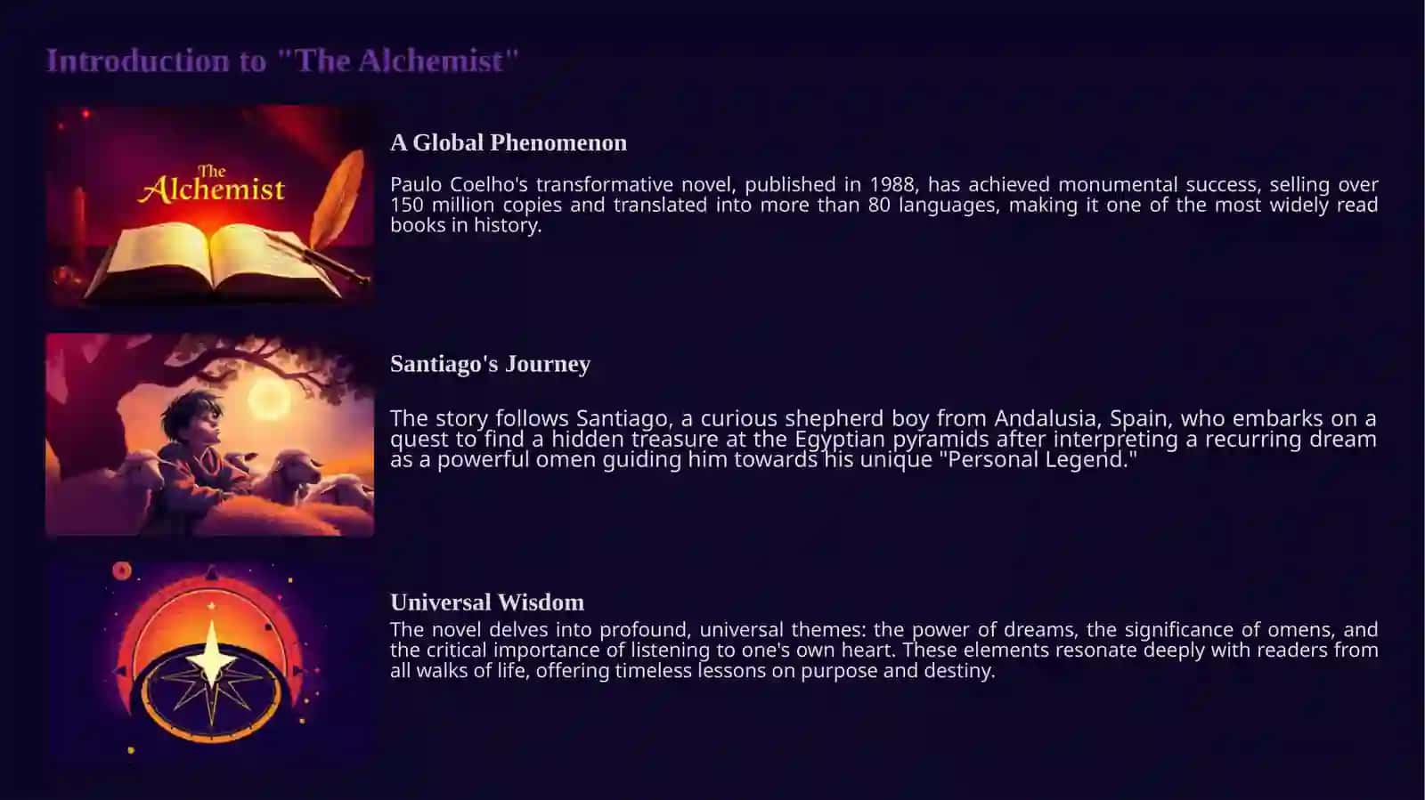 The Alchemist: A Modern Guide to Personal Destiny and Self-Actualization in the Modern Context 2