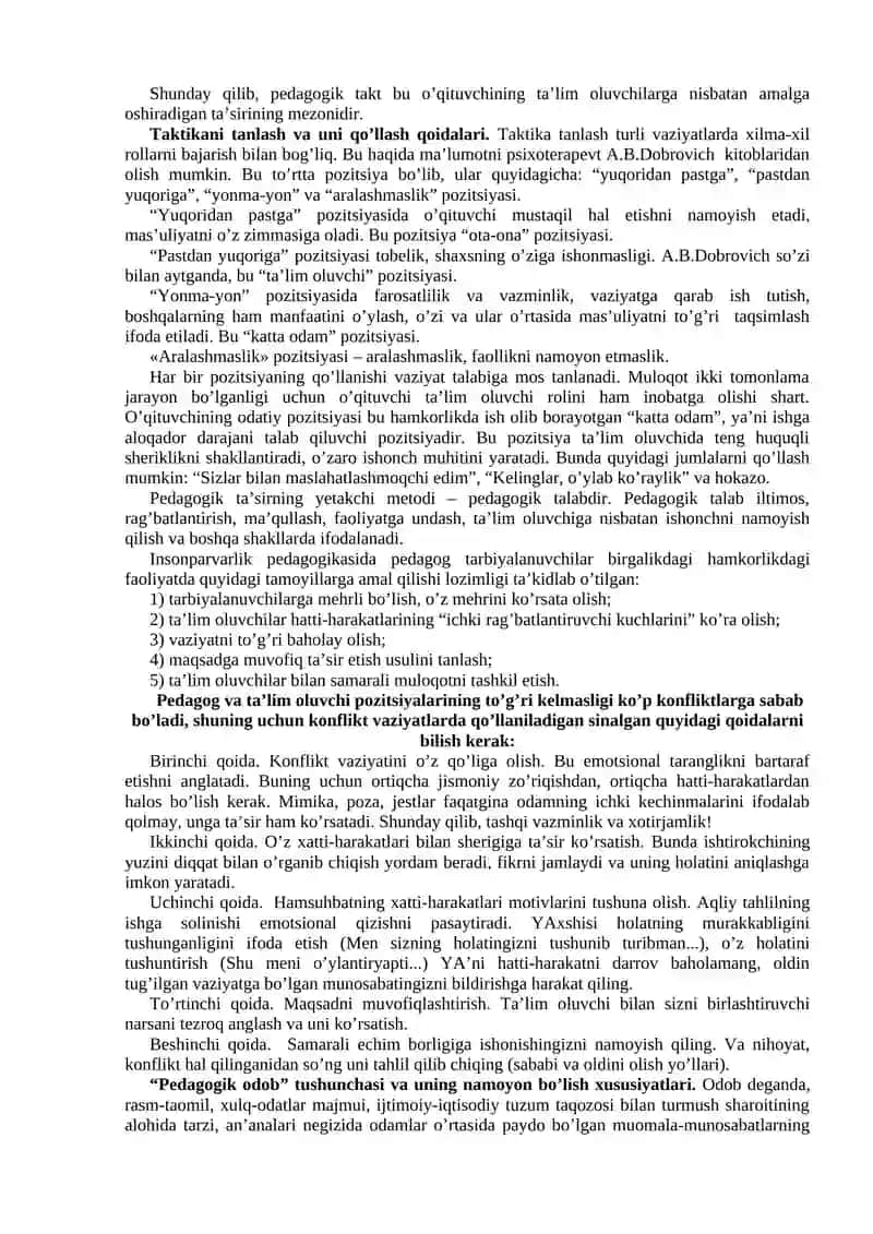 PEDAGOGIK TAKT VA PEDAGOGIK ETIKA 2