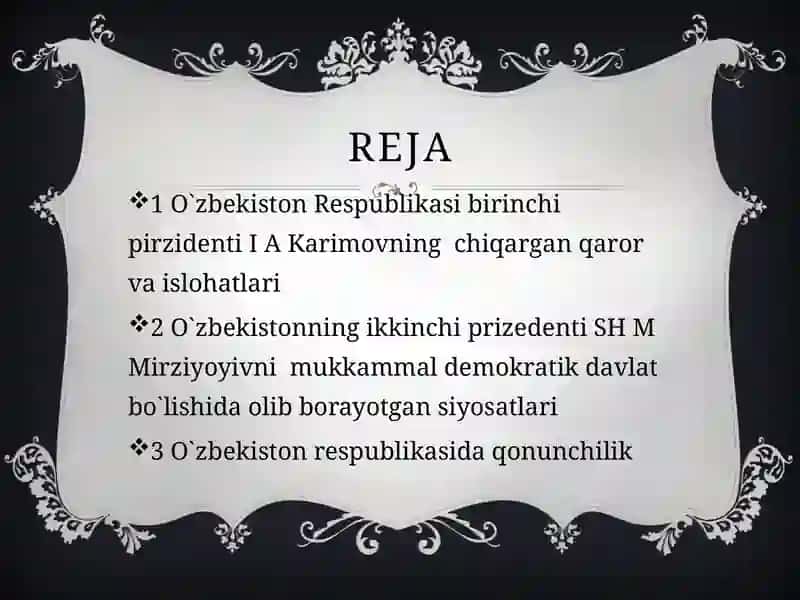 O‘zbekistonda qonUn ustuvorligini ta’minlashning demokratik asoslari 2