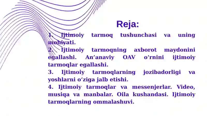 Ijtimoiy tarmoqlar 2
