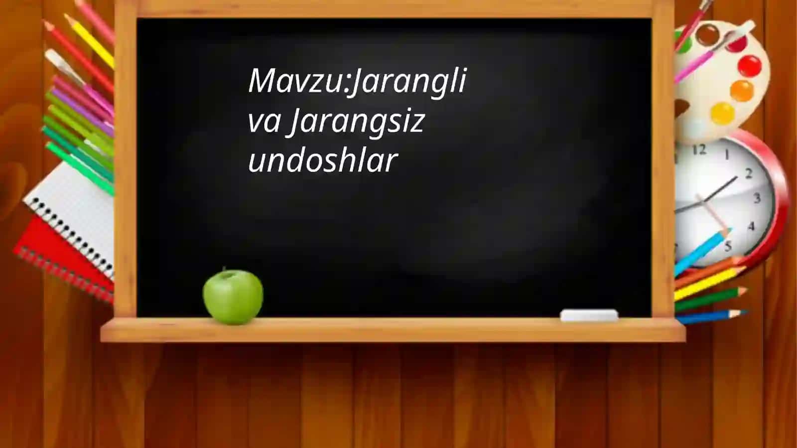 Azizova Mavjudaning ona tili fanidan taqdimoti 2