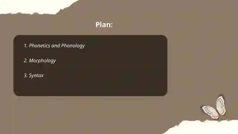 Phonetics and Phonology 2