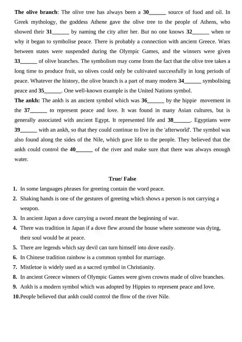 PEACE SYMBOLS 2