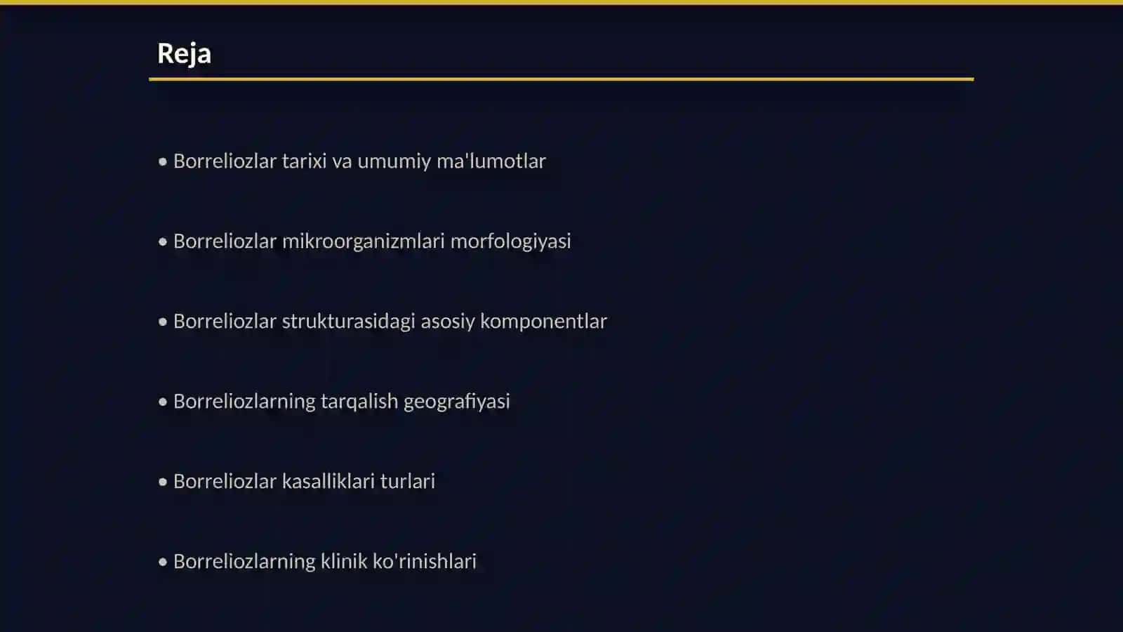Borreliozlar morfologiyasi, strukturasi, tarqalganligi keltirib choratoria diagnost asis kasalliklari 2