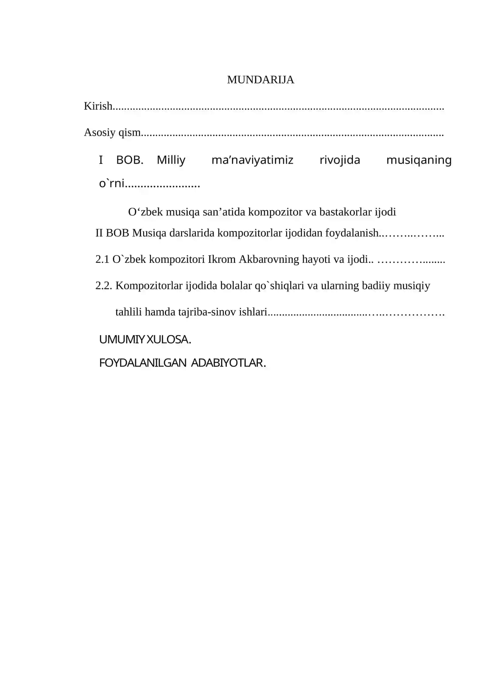 Ikrom Akbarovning ijodiy faoliyati 2