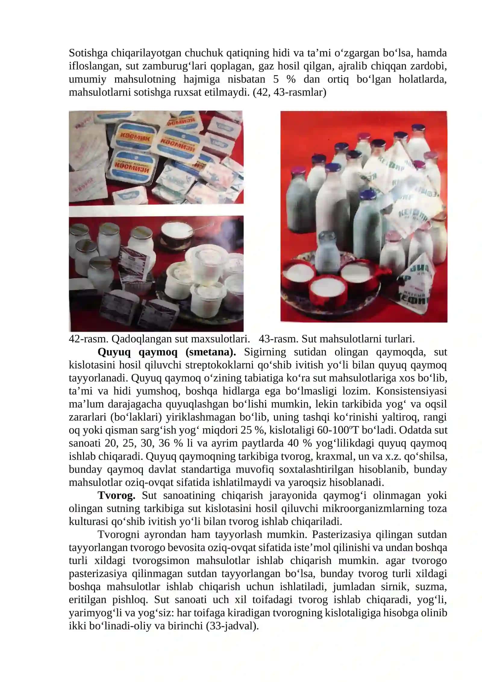 Sut mahsulotlarini tekshirish 2