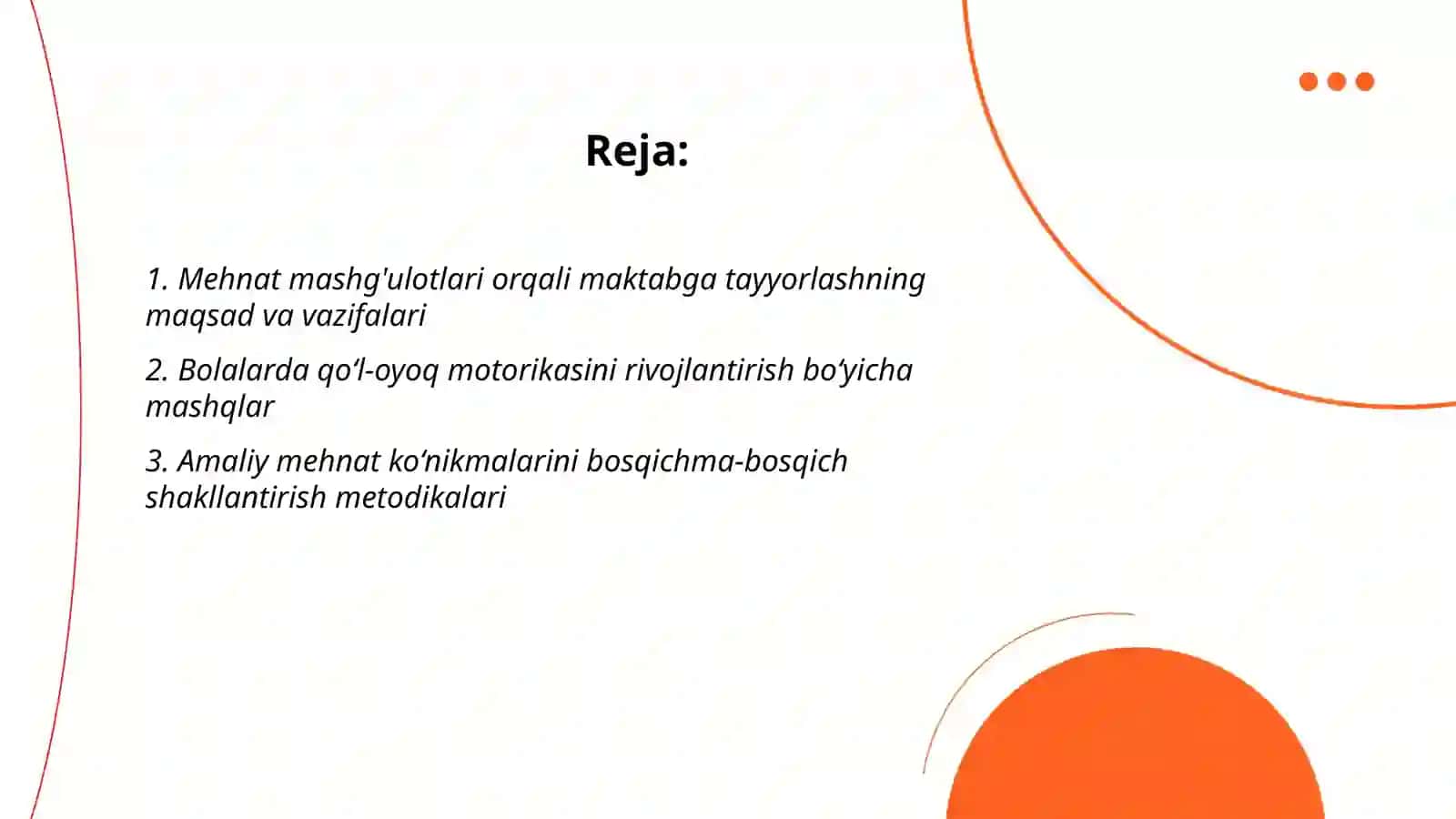 Bolalarni mehnat malaka va ko'nikmalarini shakllantirish orqali maktabga tayyorlash 2
