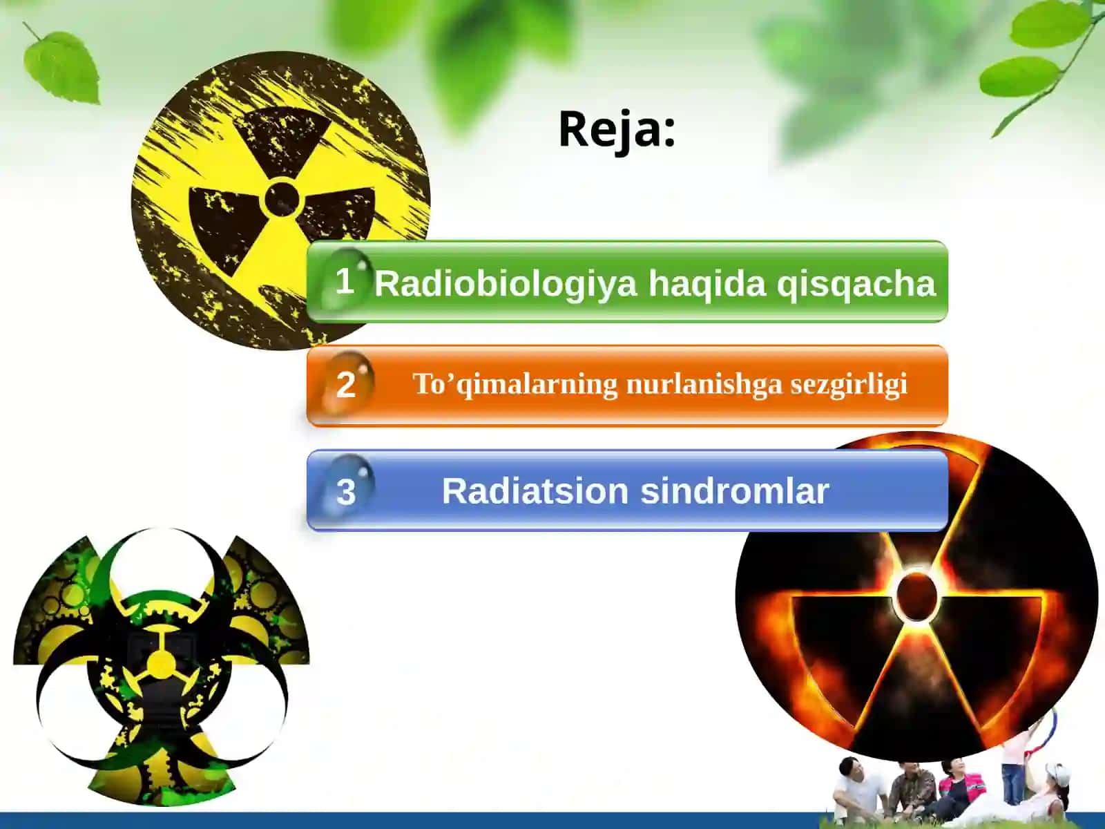 Ionlashtiruvchinurlarning normal toʻqima va organlarga taʼsiri 2