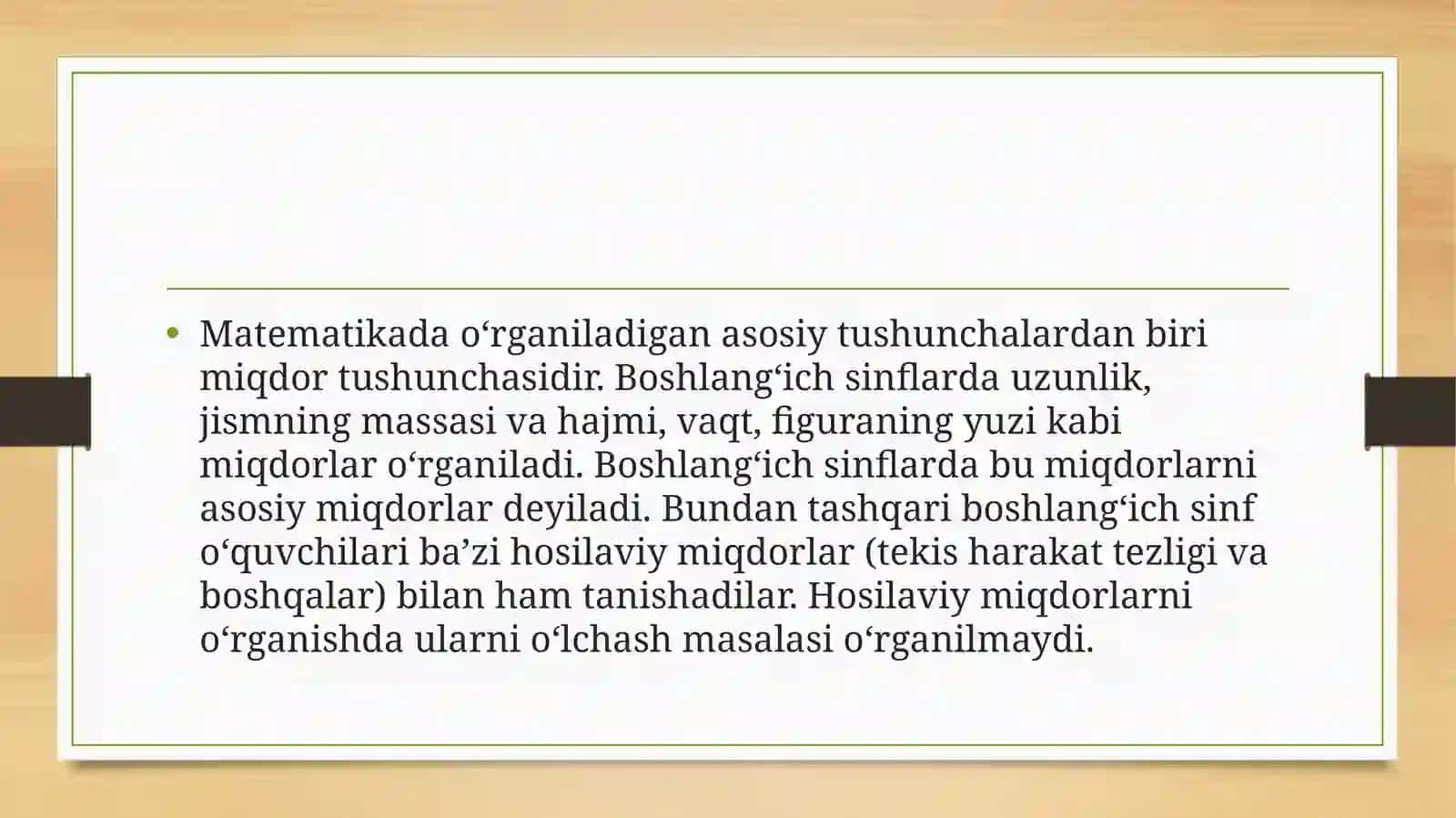 Yasashga doir masalalarni yasash bosqichlari 2