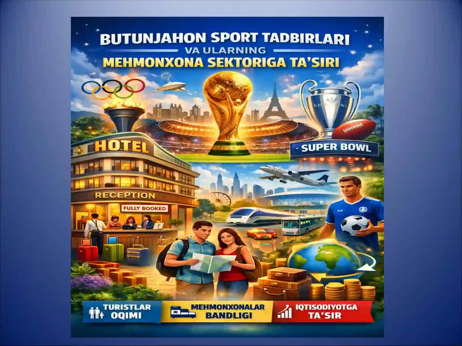 Butunjahon sport tadbirlari va ularning mehmonxona sektoriga ta'siri 2