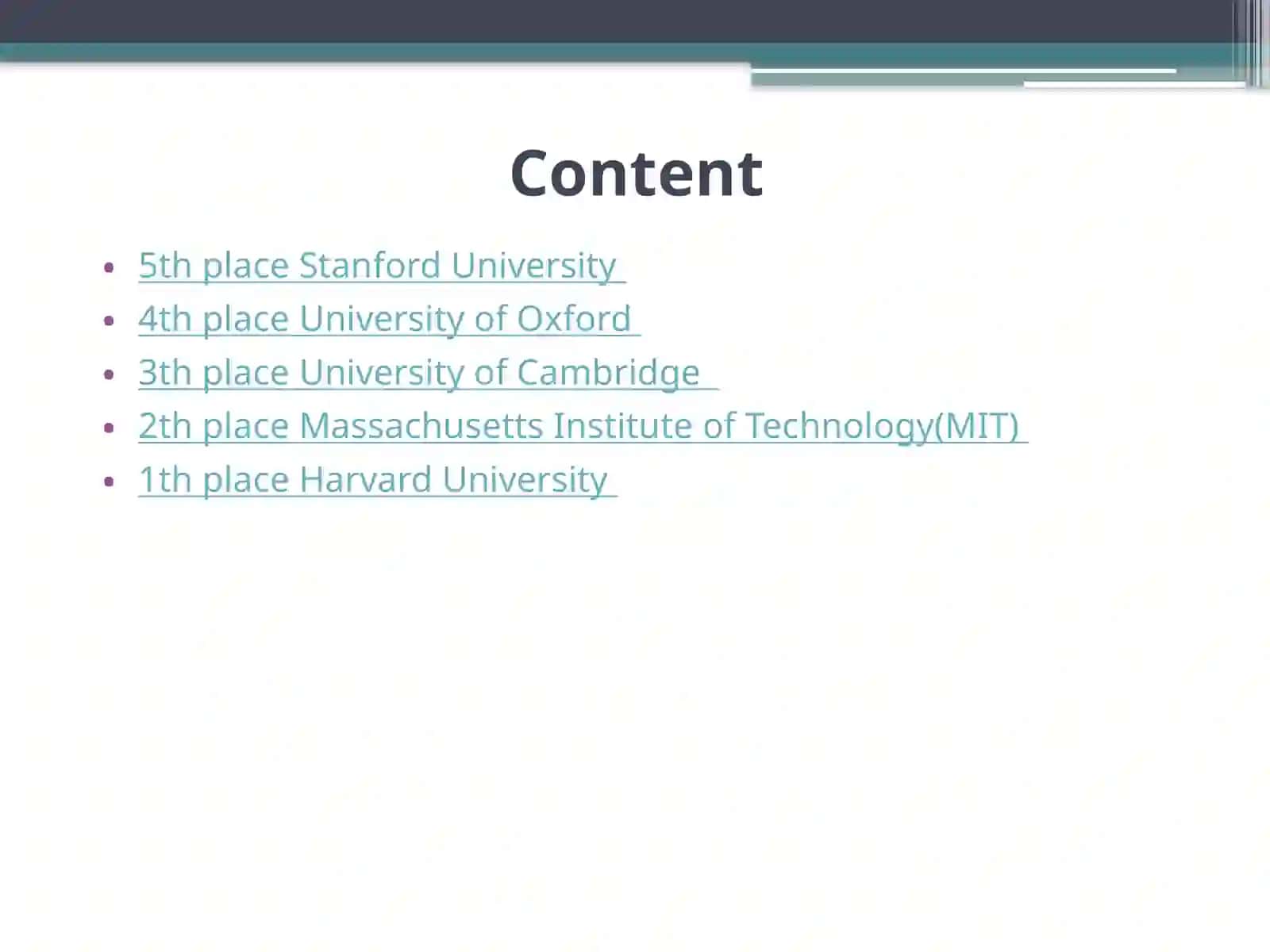 WORLD FAMOUS UNIVERSITIES. MY DREAM UNIVERSITY. 2