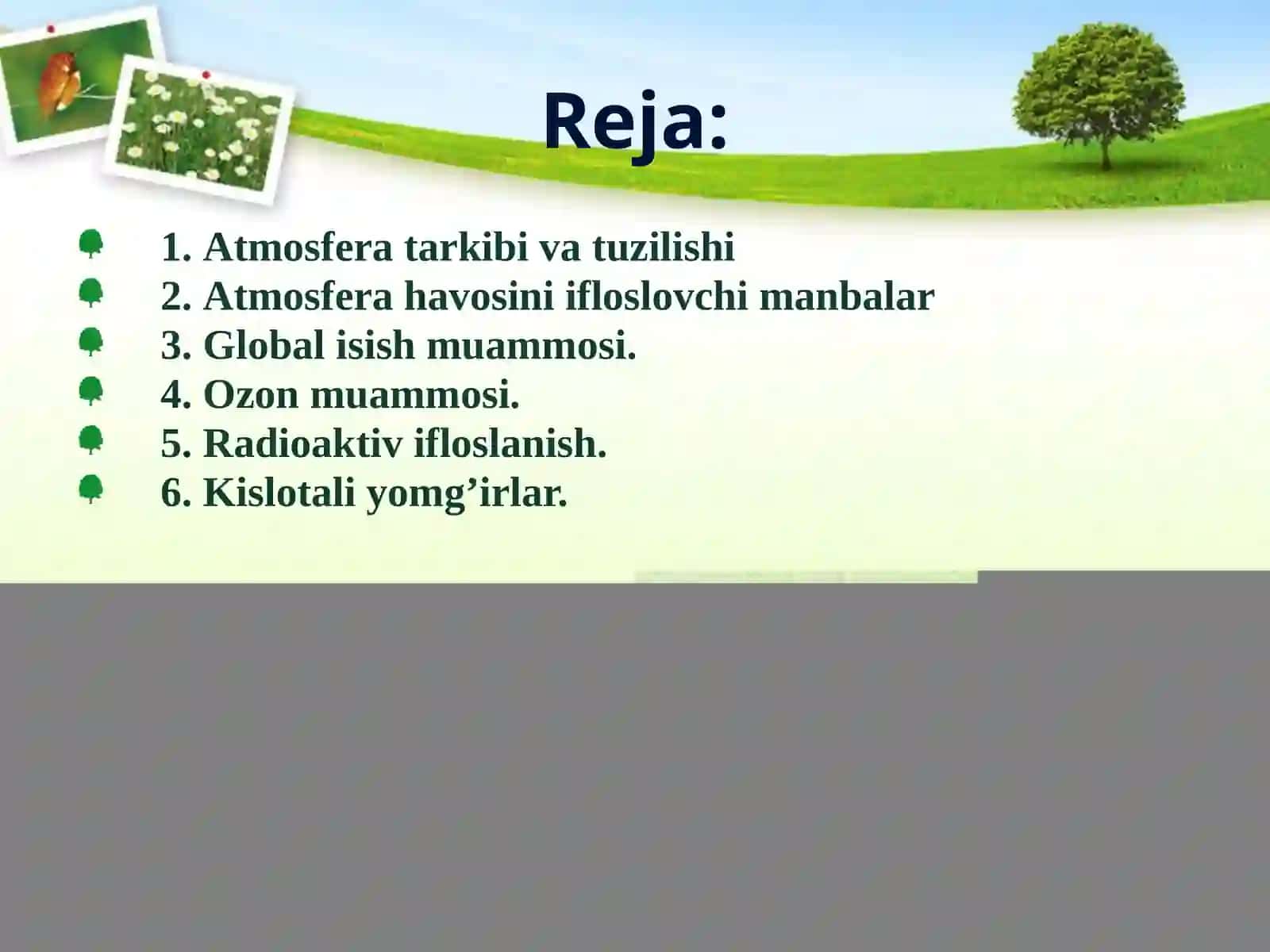 ATMOSFERANING TUZILISHI VA UNING ASOSIY XUSIYATLARI 2