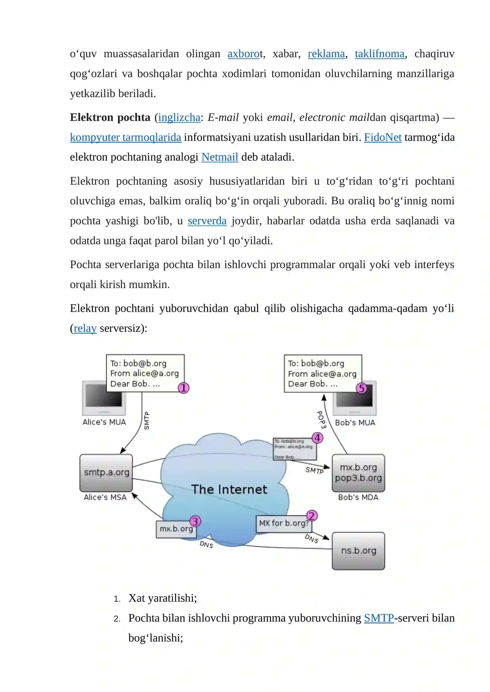 Internet tarmog`i xizmatlari 2