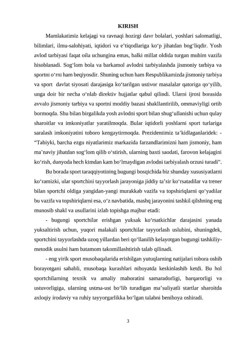 Sportda ko’p  yillik tayyorgarlikning bosqichlarini fiziologik va ruhiy asoslari 2