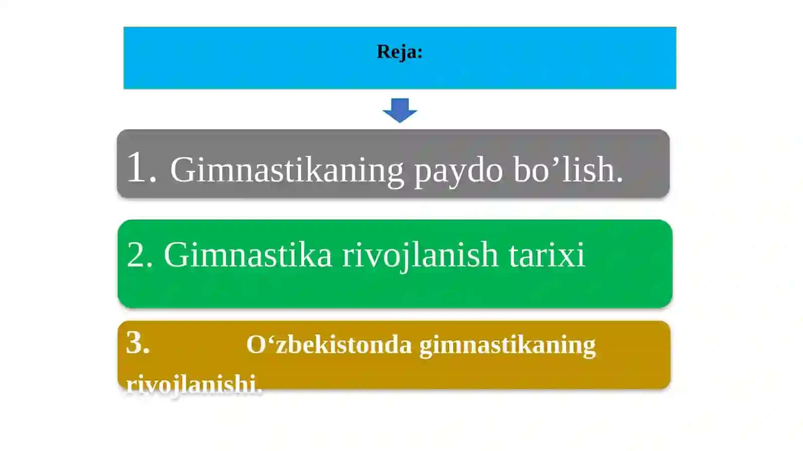 Gimnastika va unio‘qitish metodikasi 2