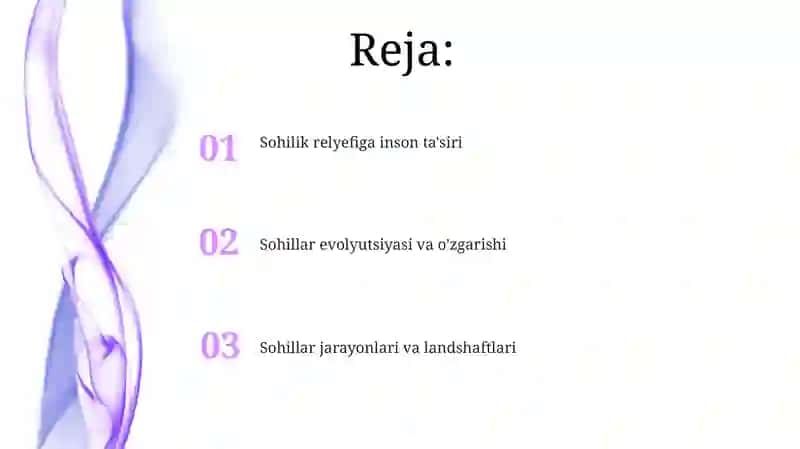 Qirgʻoqlar relyefini tahlil qilish 2