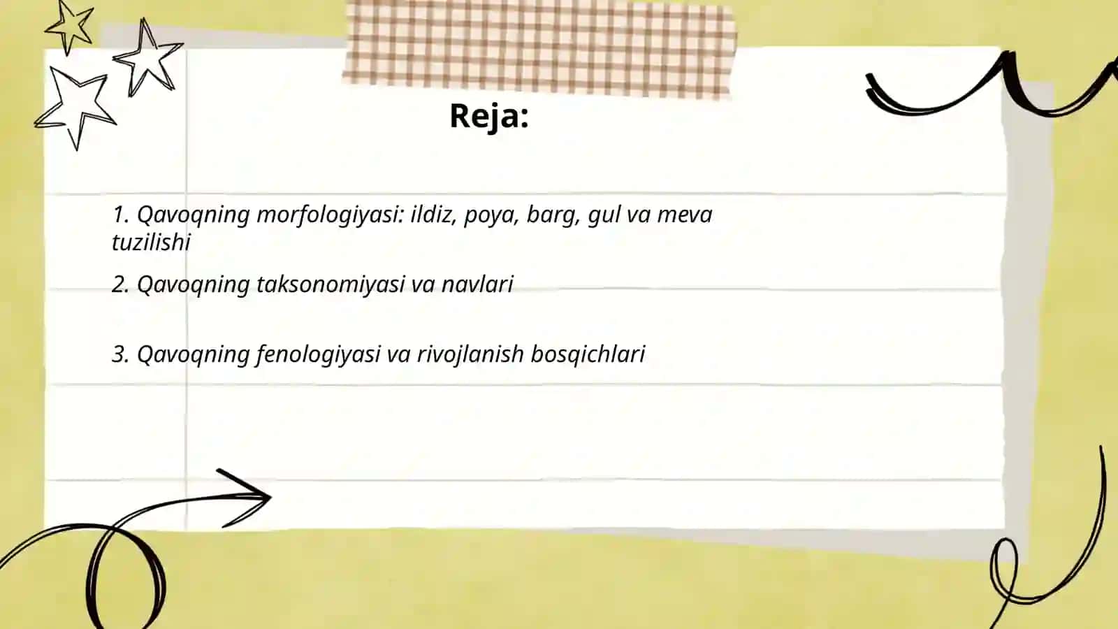 Qavoq marfalogiyasi,biologiyasi va yetishtirish texnalogiyasi 2