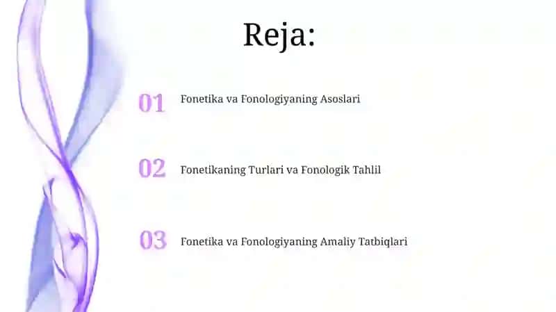 Fonetika va Fonologiya 2