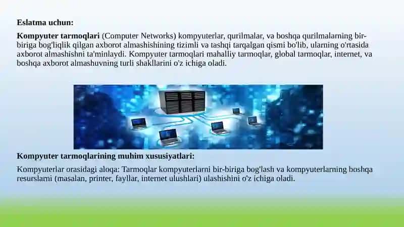 TCP/IP protokollar tarixi, pog‘onalari, ularning vazifasi. TCP/IP va OSI modellarning o‘xshash jihatlarini qiyoslash. 2