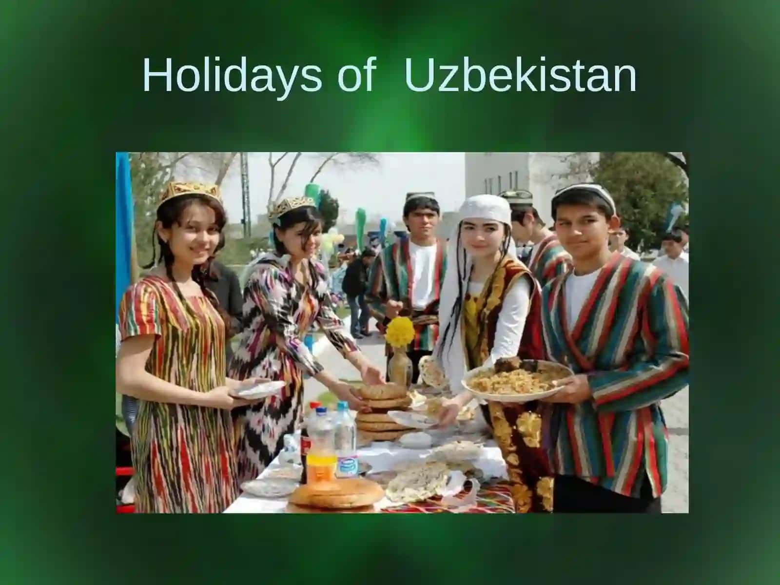 Taqdimotlar/Uzbekiston traditsiyalari va bayramlari 2