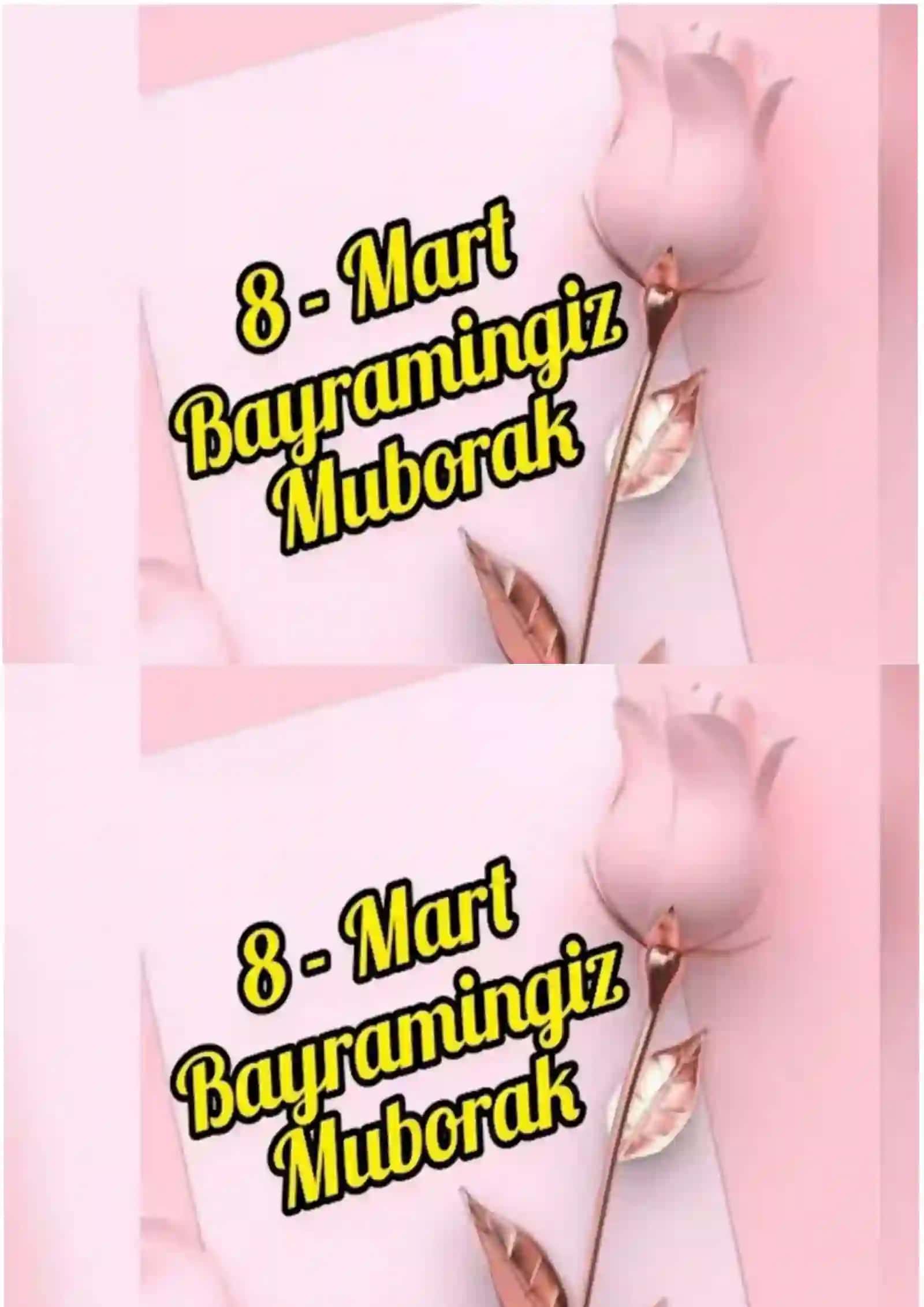 8 Март Халқаро хотин-қизлар байрами 2