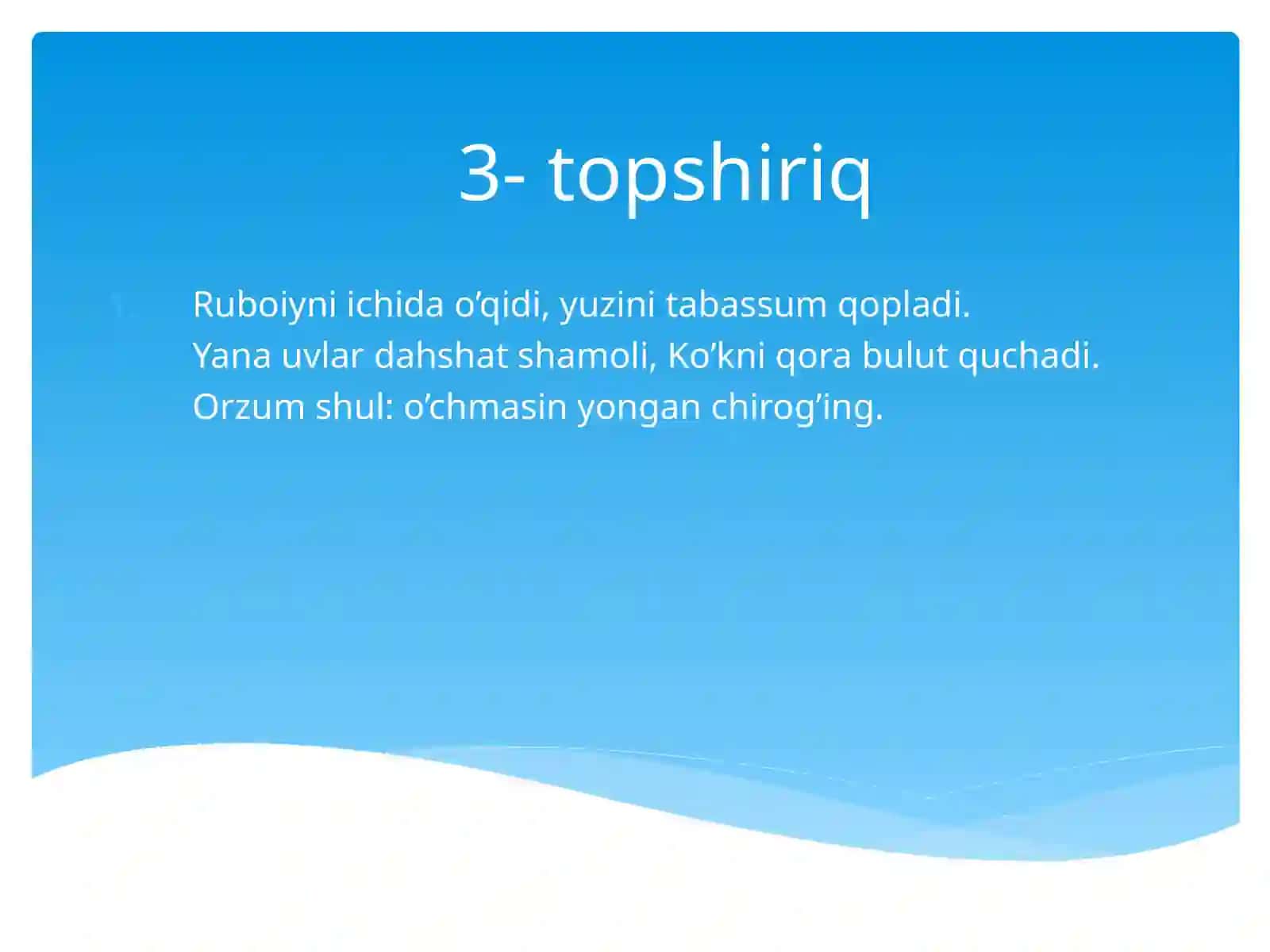 TOPSHIRIQ 2