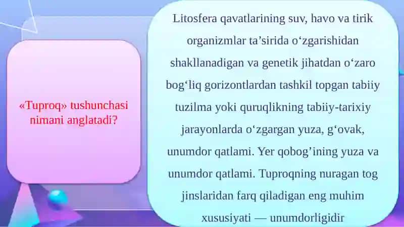 Tuproq frezasi texnologik jarayonini o‘rganish 2