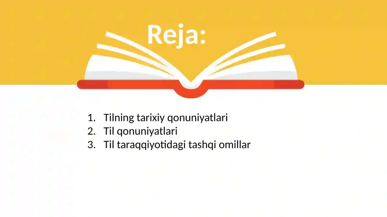 Tilning taraqqiyot qonuniyatlari 2
