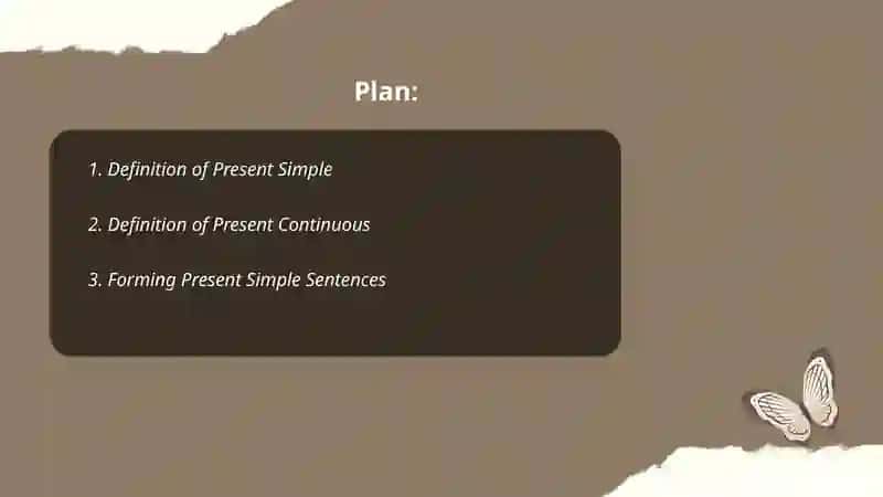Contrast present simple and presen continuous 2