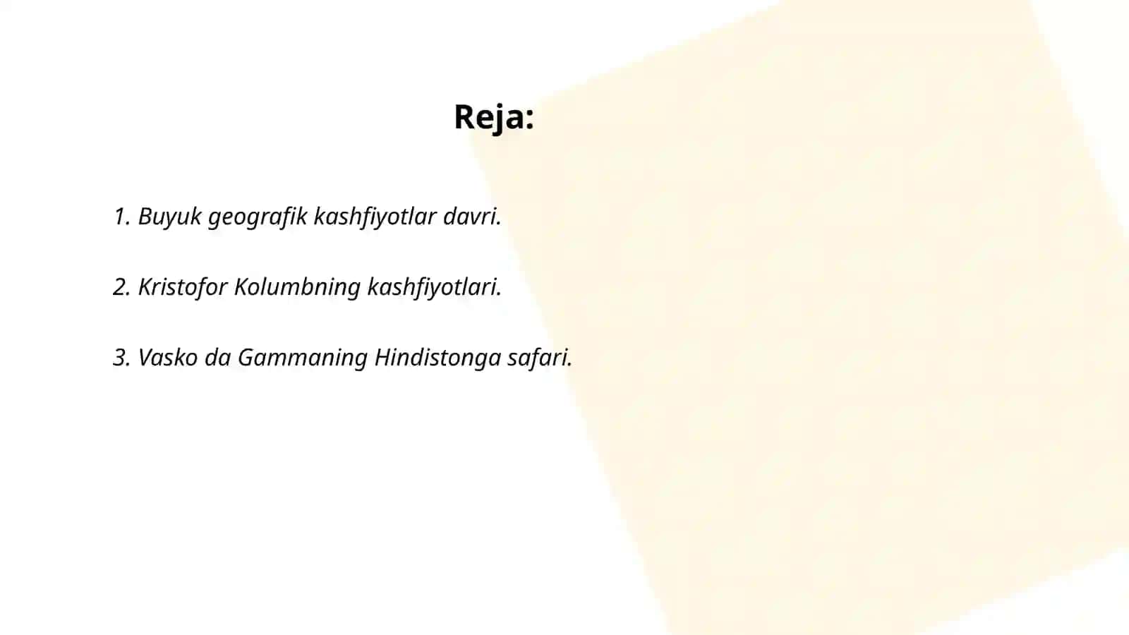 Buyuk Georafik kashfiyotlarning tarixiy jarayonlarga tasiri 2
