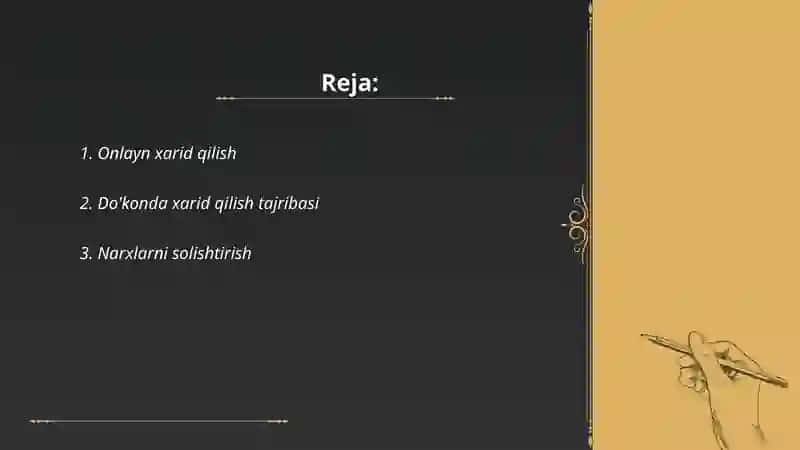 Onlayn xarid qilish 2