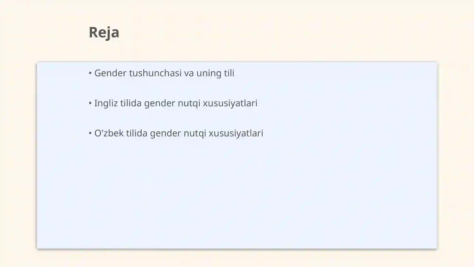 Ingliz va o’zbek tillarida gender nutqidagi o’ziga xosliklar 2