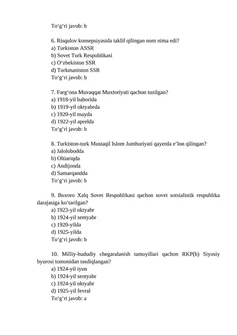 Sovet davrida O‘zbekiston SSRning tarixiy geografiyasi 2