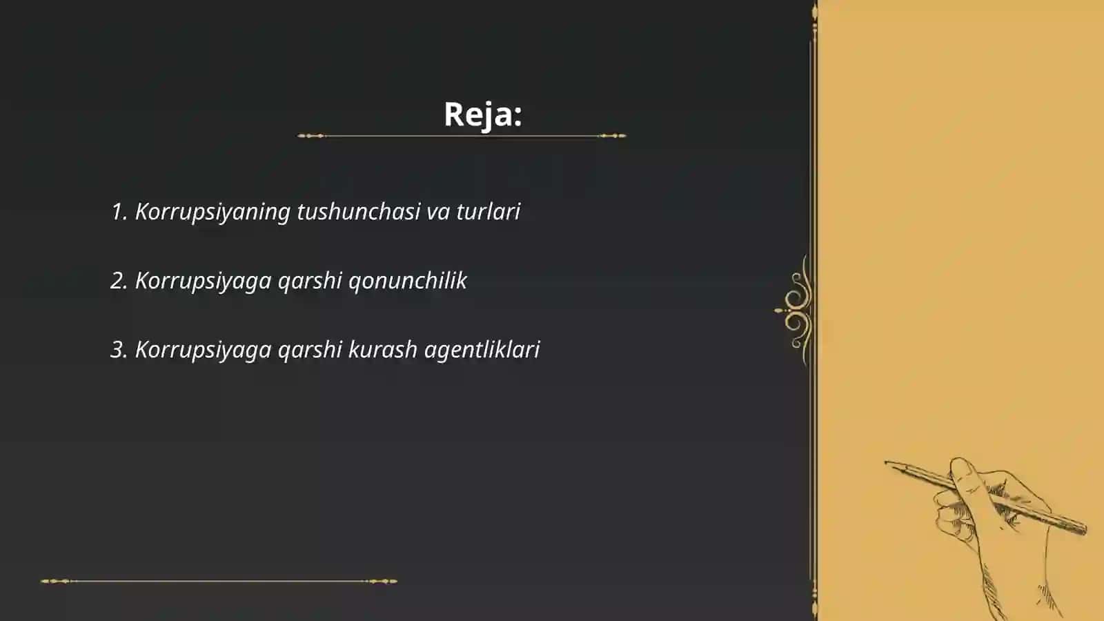 Korrupsiyaga qarshi kurash mexanizmlari 2