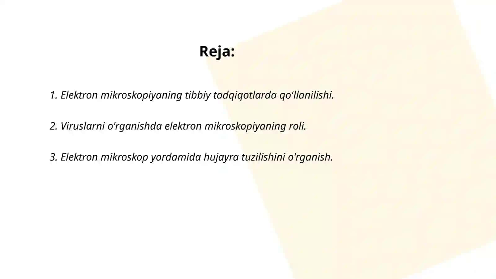 Elektron mikroskopiya usullarini tibbiyotda ahamiyati 2