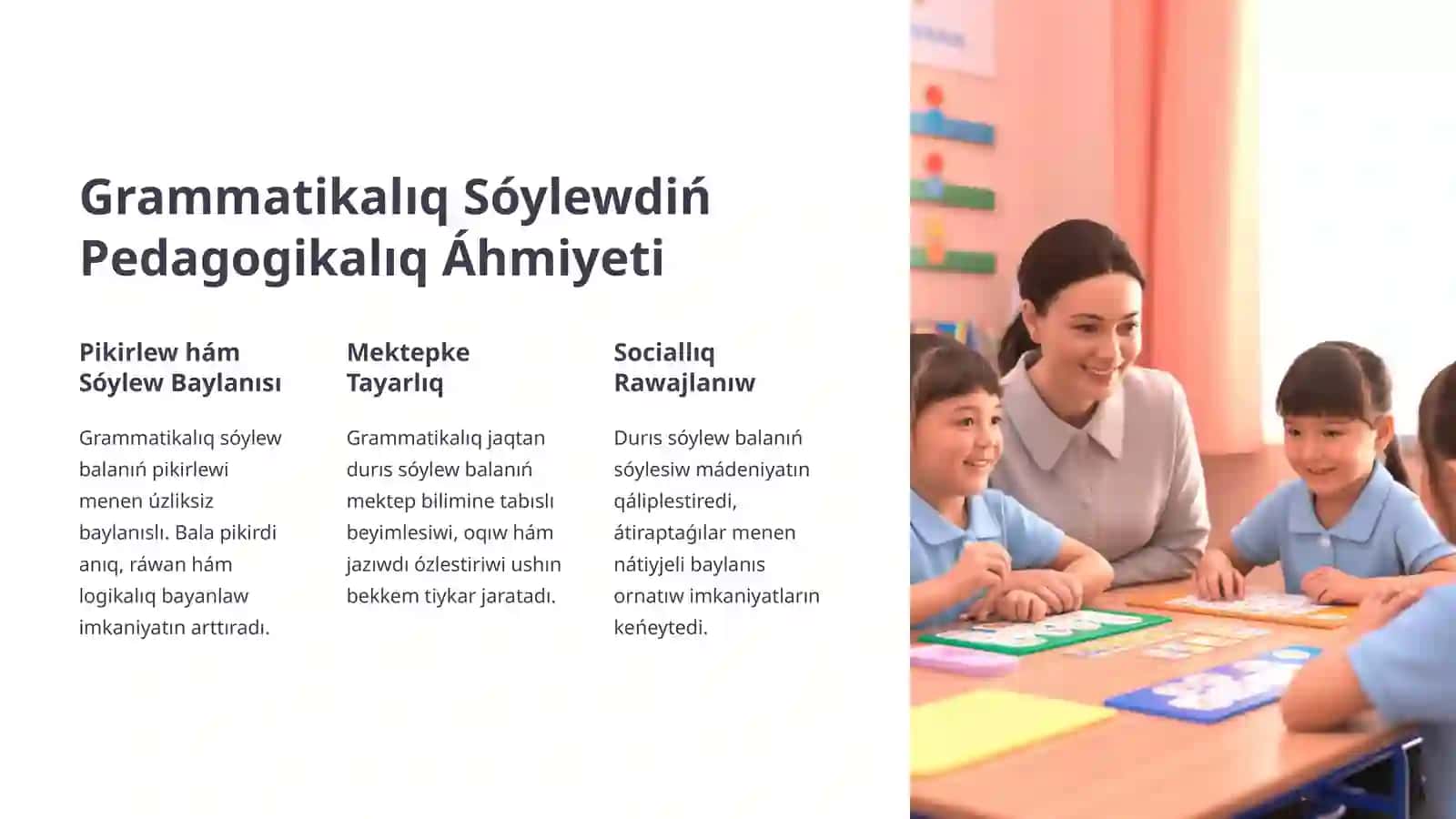 6-7 jasli balalar soylewin grammatiklaliq jaqtan qaliplestiriw 2