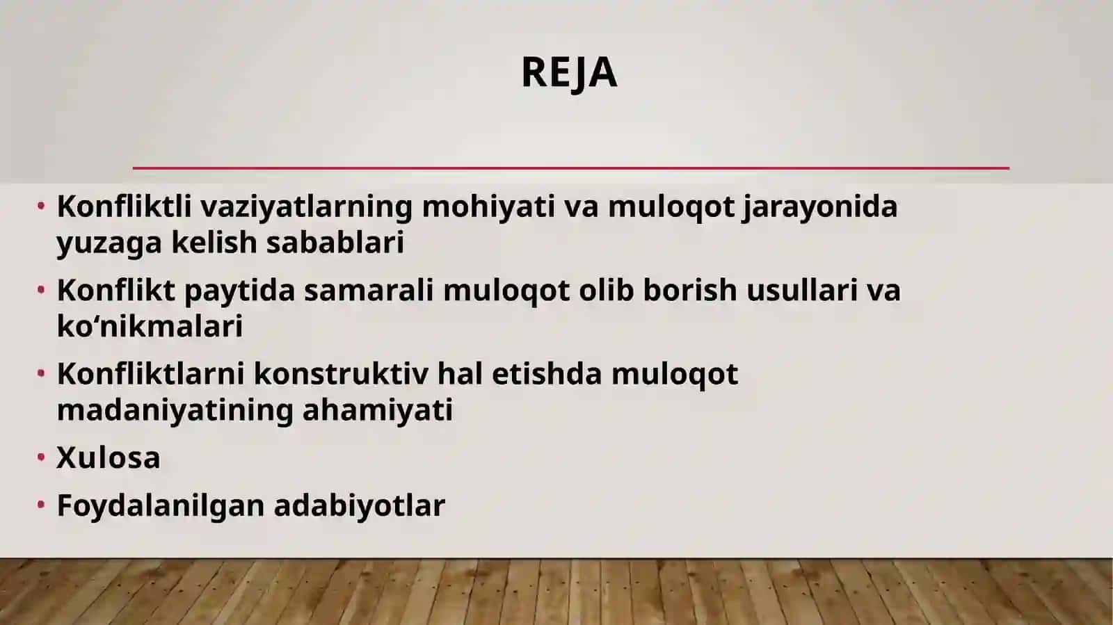 KONFLIKTLI VAZIYATLARDA MULOQOT OLIB BORISH KO‘NIKMALARI 2