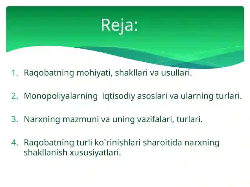 Monopoliya va Monopsoniya 2
