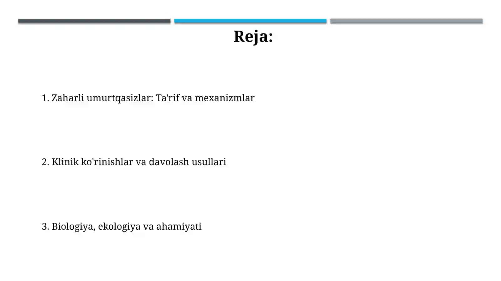 Zaharli umurtqasizlar: Ta'rif va mexanizmlar 2