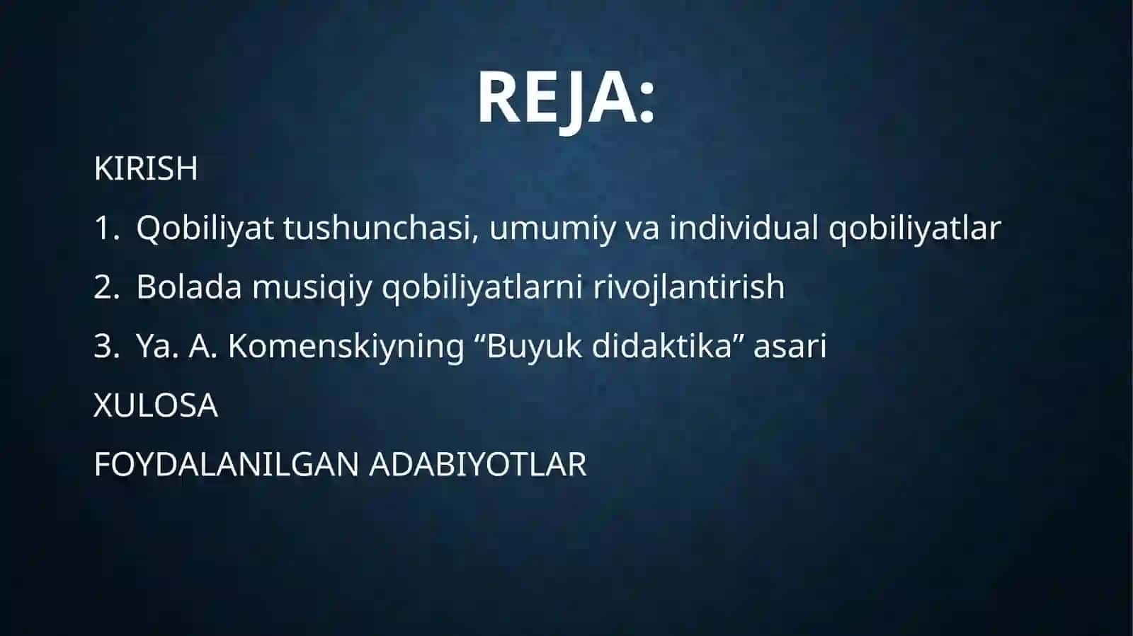Bolaning umumiy va individual musiqliy qobiliyatlari 2
