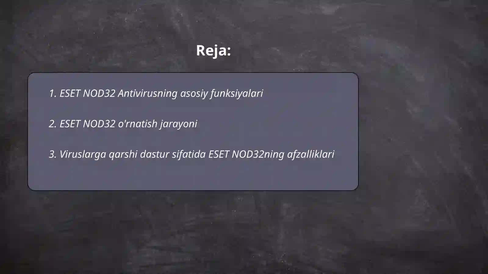 ESET NOD32 antivirusi 2