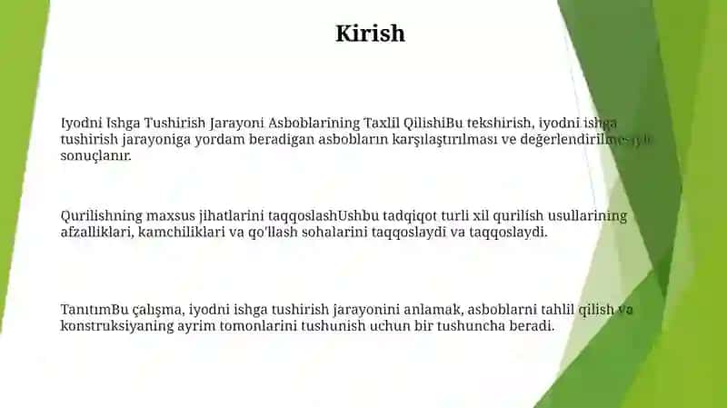 Iyodni Ishga Tushirish Jarayoni Asboblarini Taxlil Qilish Va Konstruksiyaning OʻZiga Xos Tomonlarini Taqqoslash 2