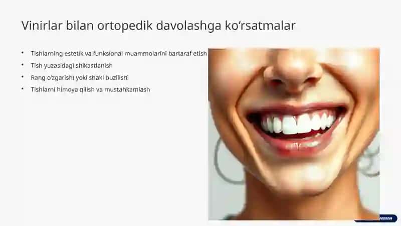 Vinirlar bilan ortopedik davolash: Ko‘rsatmalar va tayyorlash usullar 2