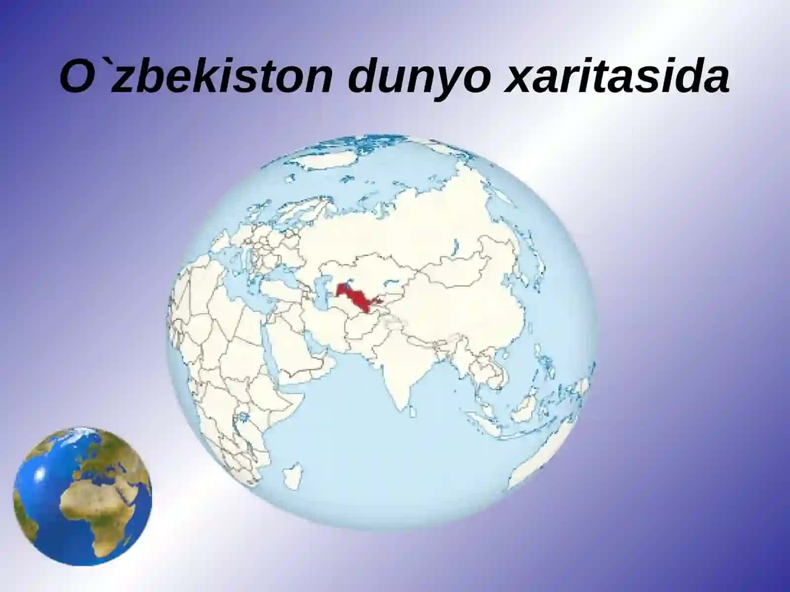 O‘zbekistonning tabiiy geografik o’rni 2