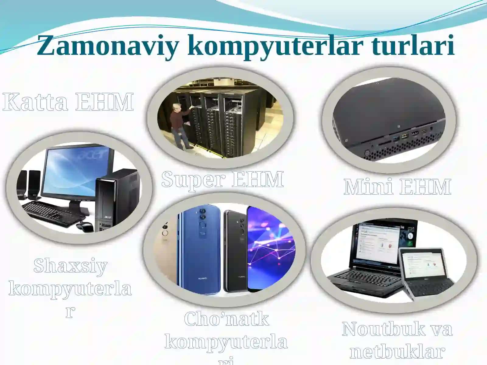 Kompyuterlarning texnik tarkibi, asosiy va qo’shimcha qurilmalari 2