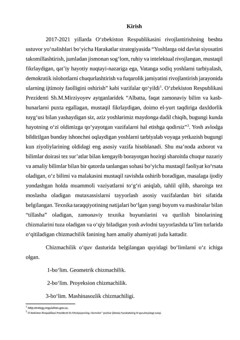 Sirkul egri chiziqlari va vazifalariga oid mashqlar 2