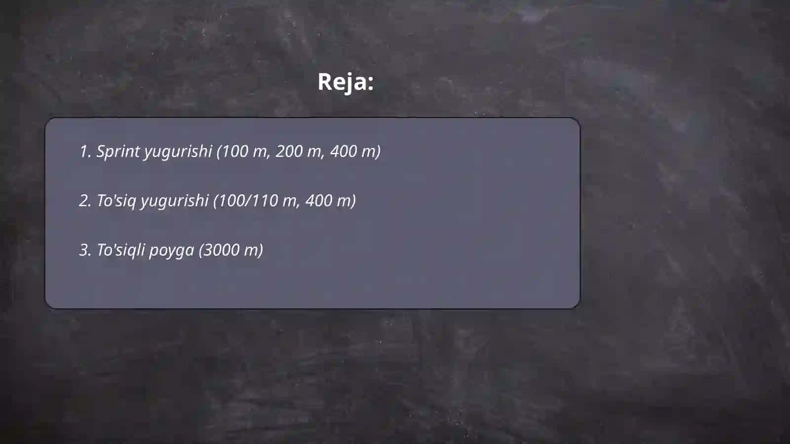 Yengil atletika 2