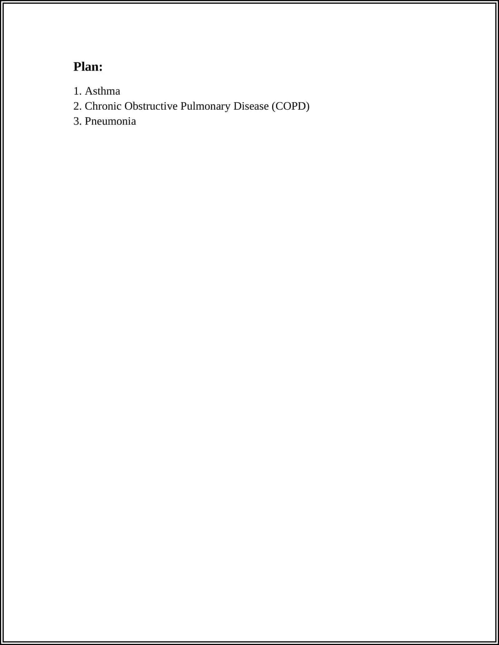 Asthma: Diagnosis and Treatment 2
