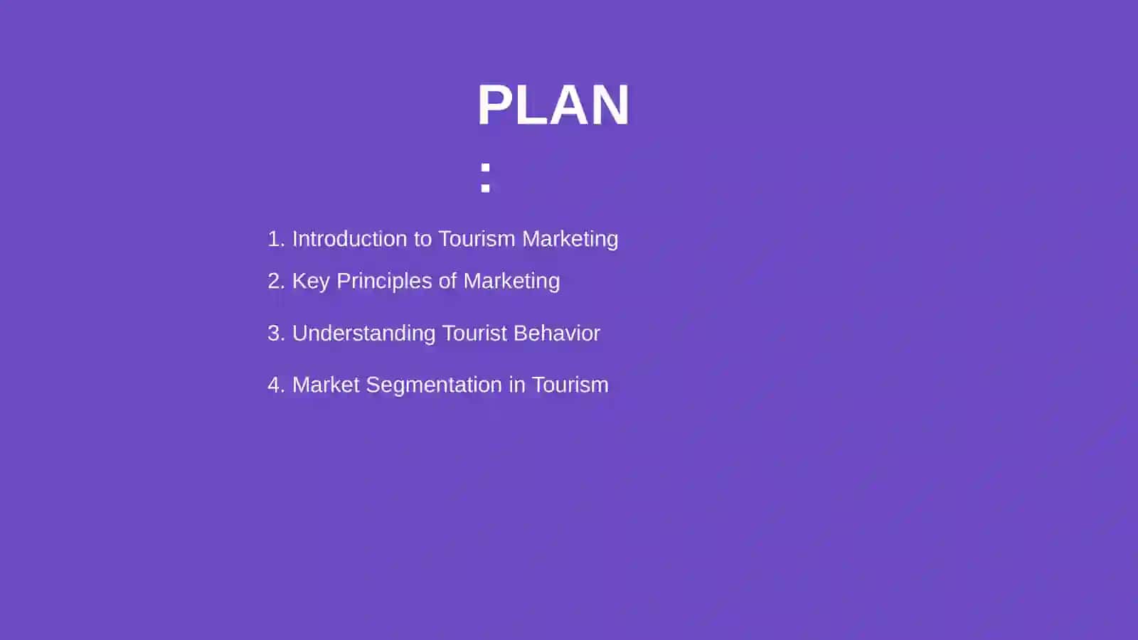 Lesson 23. Marketing Tourism 2
