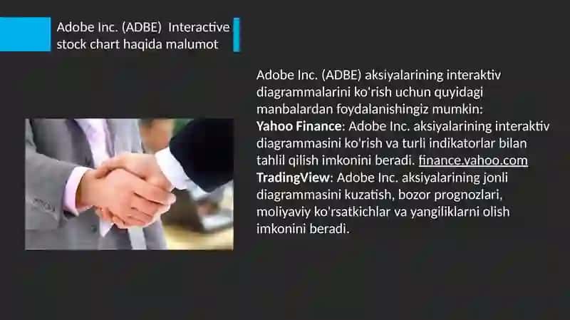 Adobe Inc. (ADBE) Interactive stock chart 2